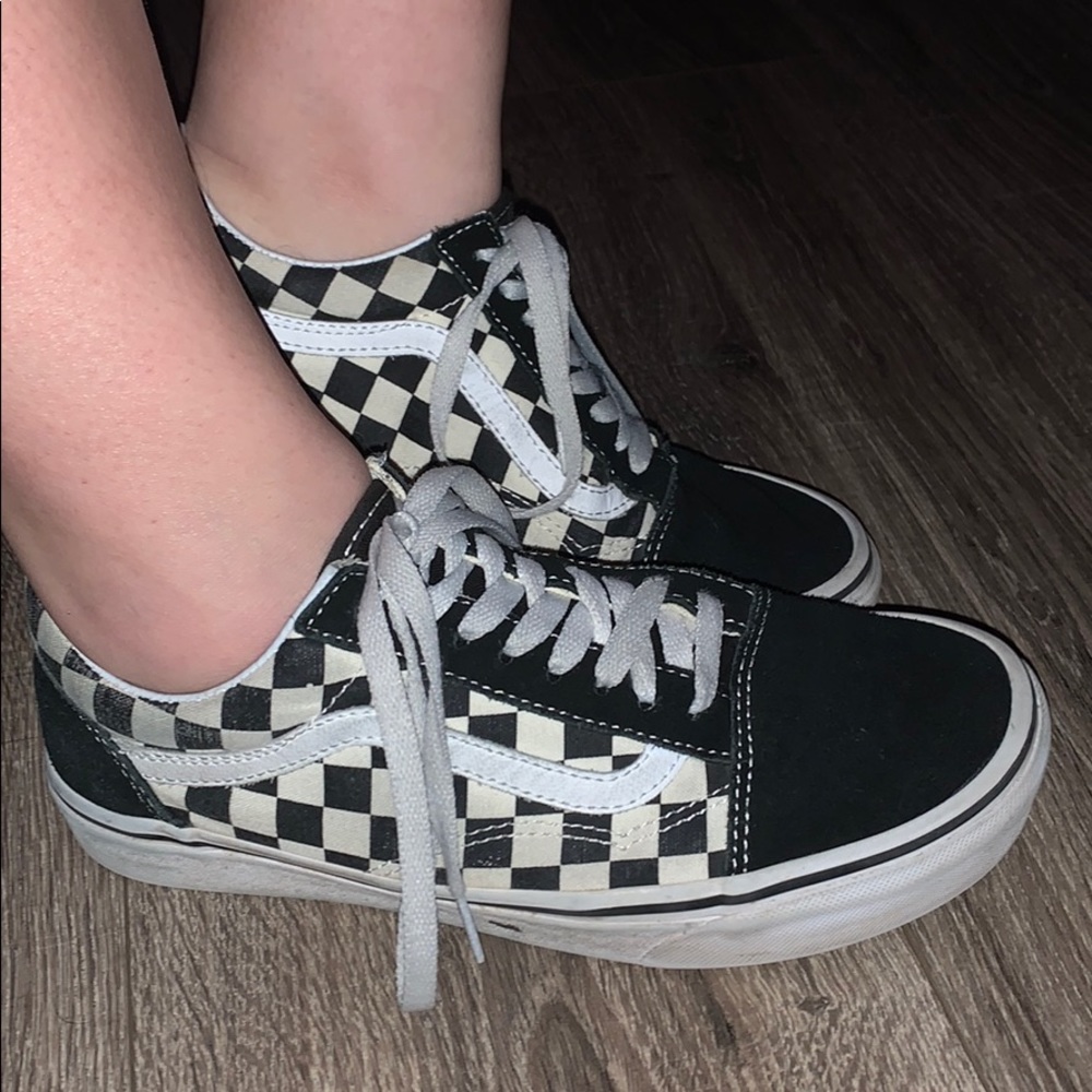 Checkered Vans - image 2